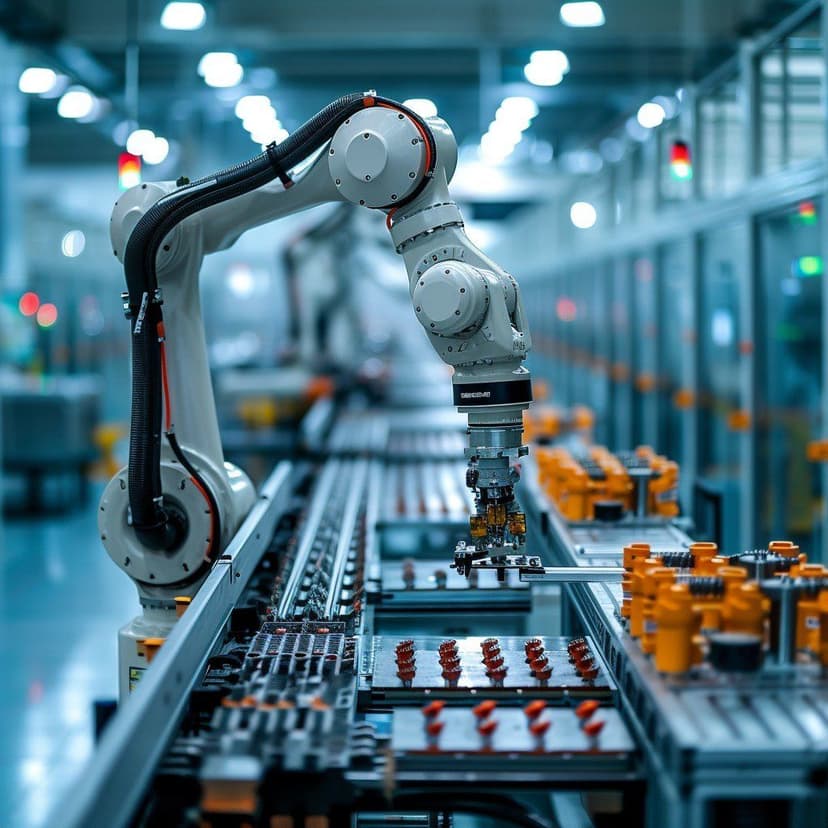 Process workflow - Industrial robots